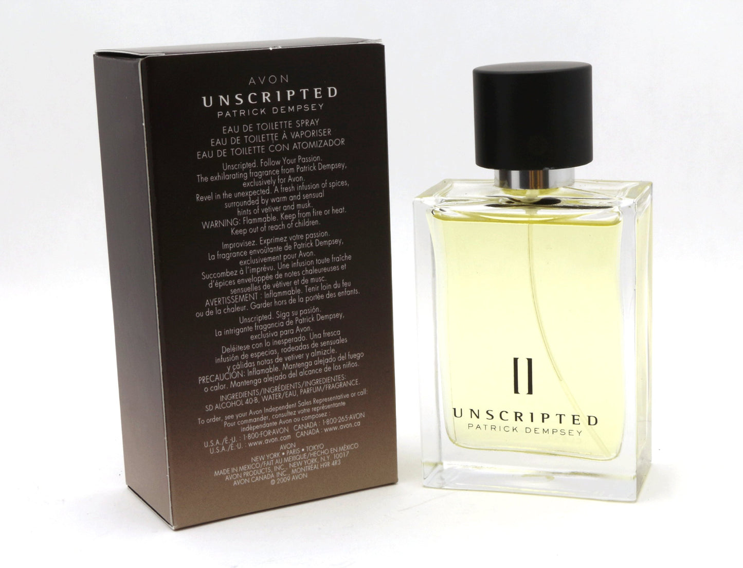 Unscripted by Patrick Dempsey for Avon Eau De Toilette