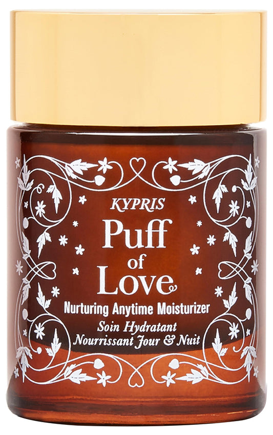 KYPRIS, Puff of Love Nurturing Anytime Moisturizer, Soothing Midweight Moisture & Glow, Ectoin Shea & Jasmine (1.55 oz / 46 ml)