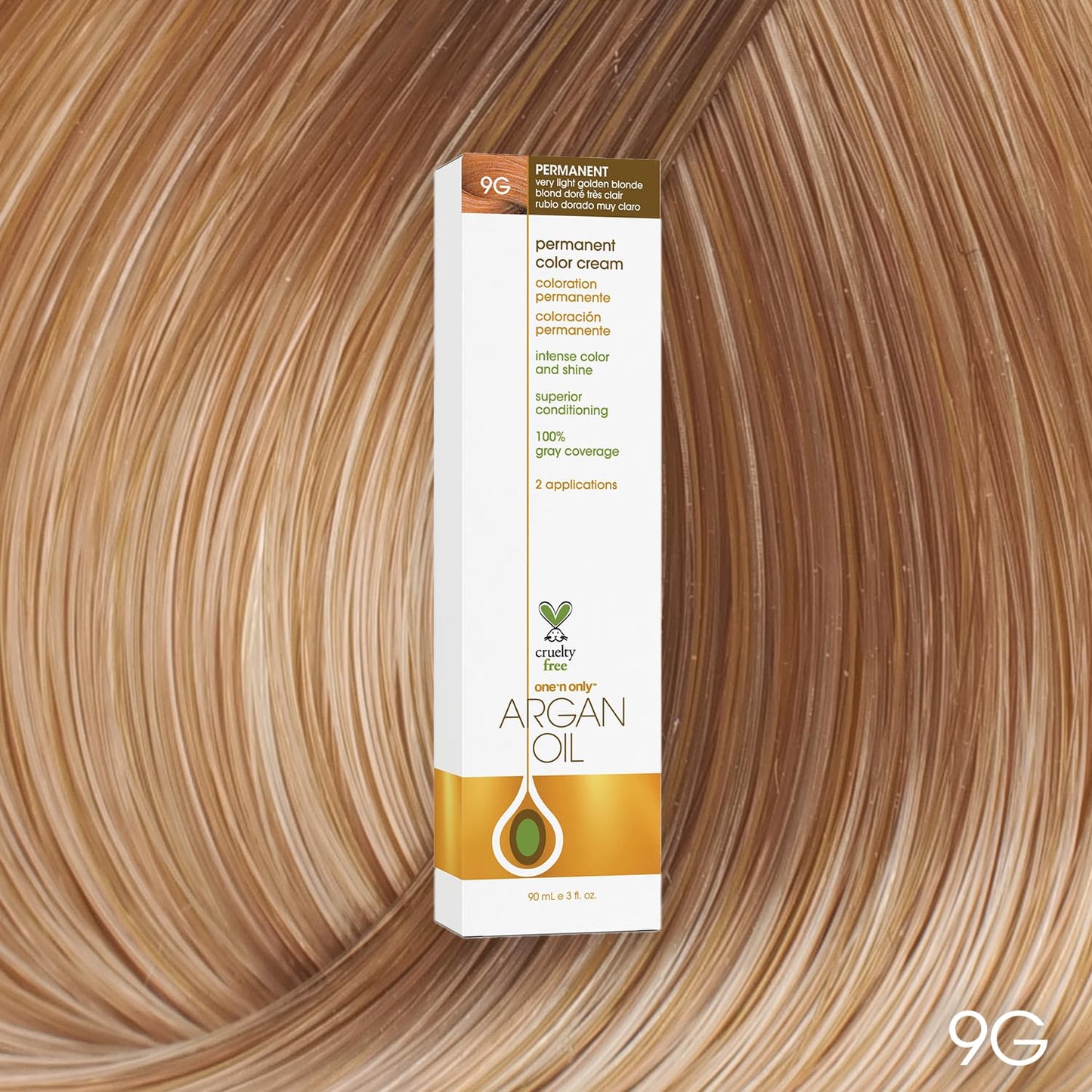 One N' Only Permanent Hair Color - Permanent Hair Dye Made with Argan Oil - Delivers Rich, Accurate Tones with Gray Coverage - Improves Moisture