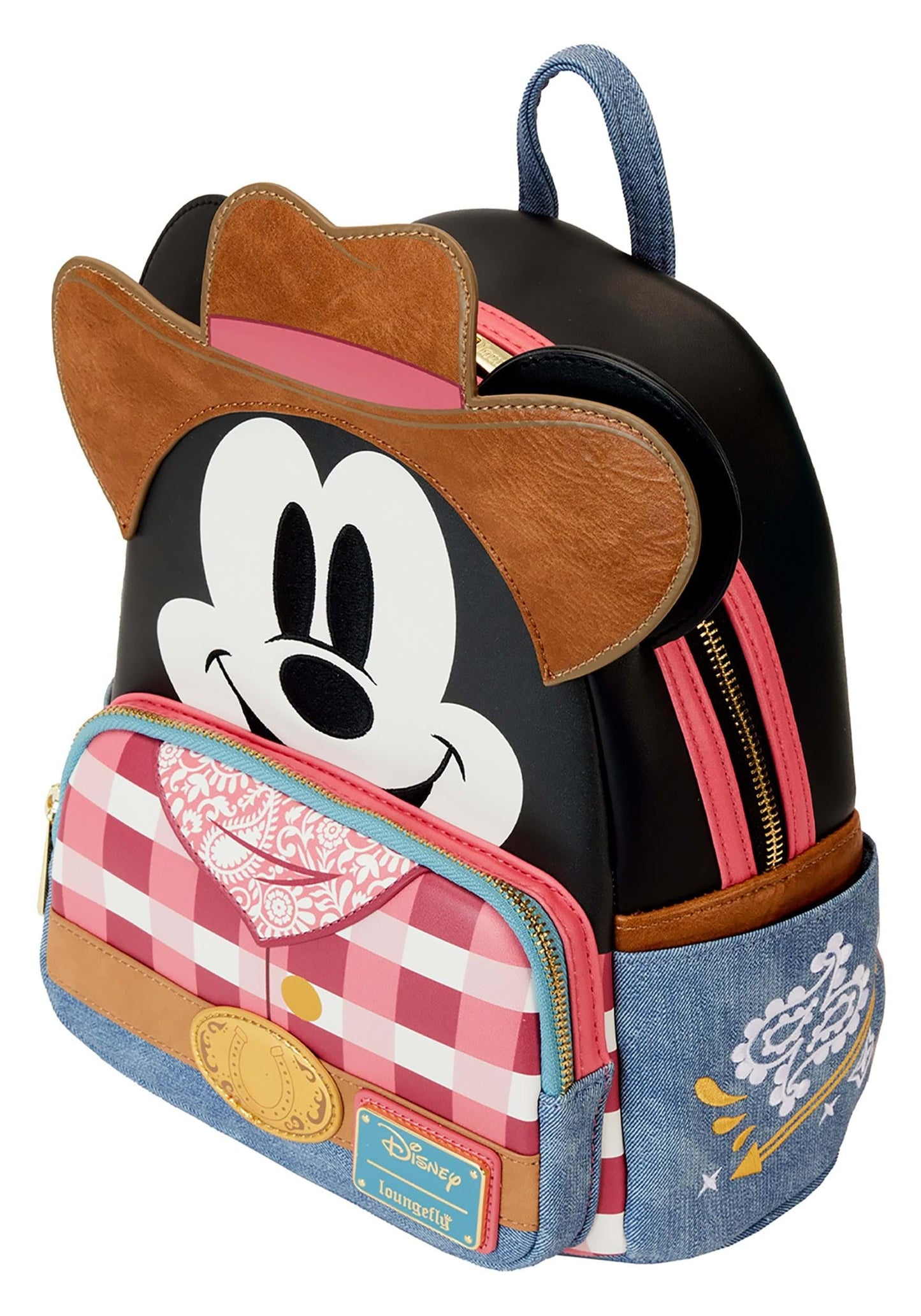 Loungefly Disney Western Mickey Mouse Mini Backpack | Mickey Mouse Bags & Backpacks Standard