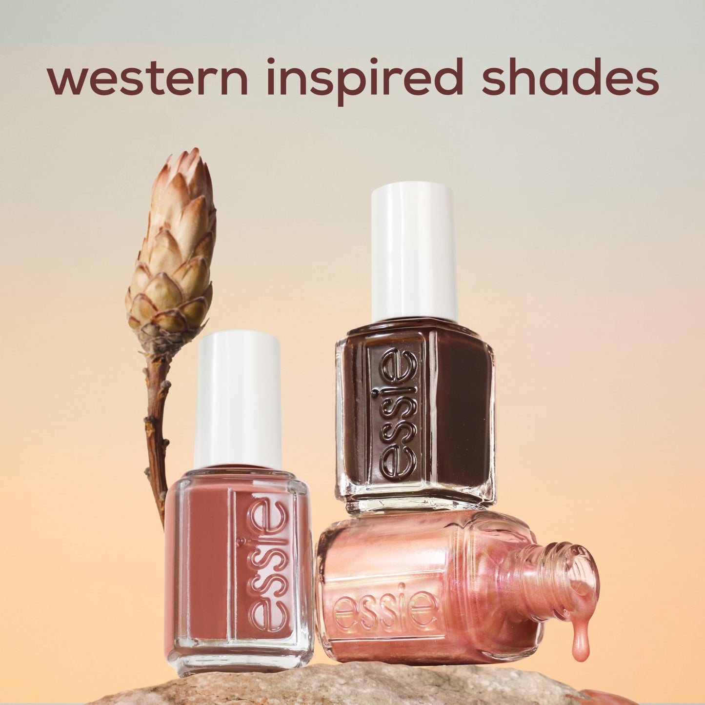 essie Nail Polish, Salon-Quality Brown Nail Polish, Boho Rodeo, Vegan, Boho Rodeo, 0.46 fl oz Beauty & Personal Care essie
