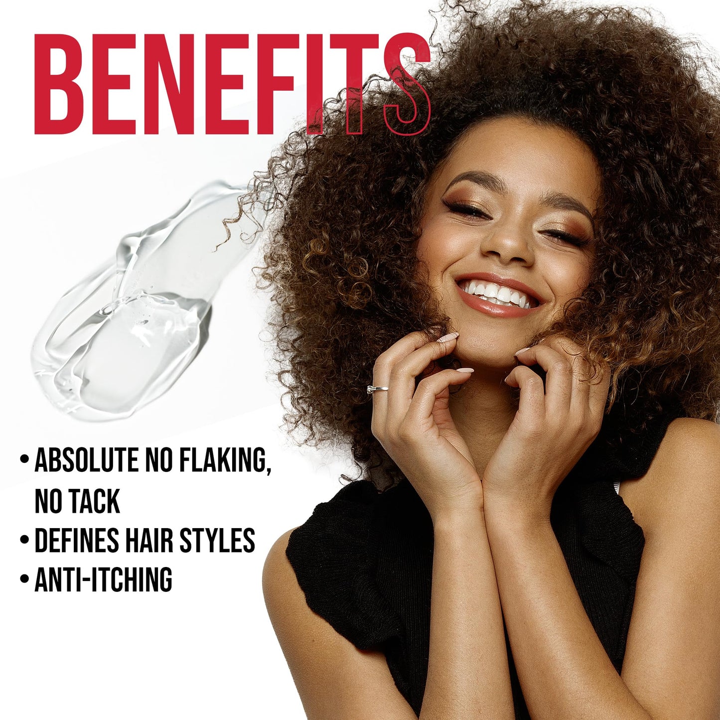 STRONGENDS - Maximum Hold Styling Gel with Honey & Shea - Moisturizing Hair Gel, Suitable for All Hair Types & Versatile Styles, Ideal for Men