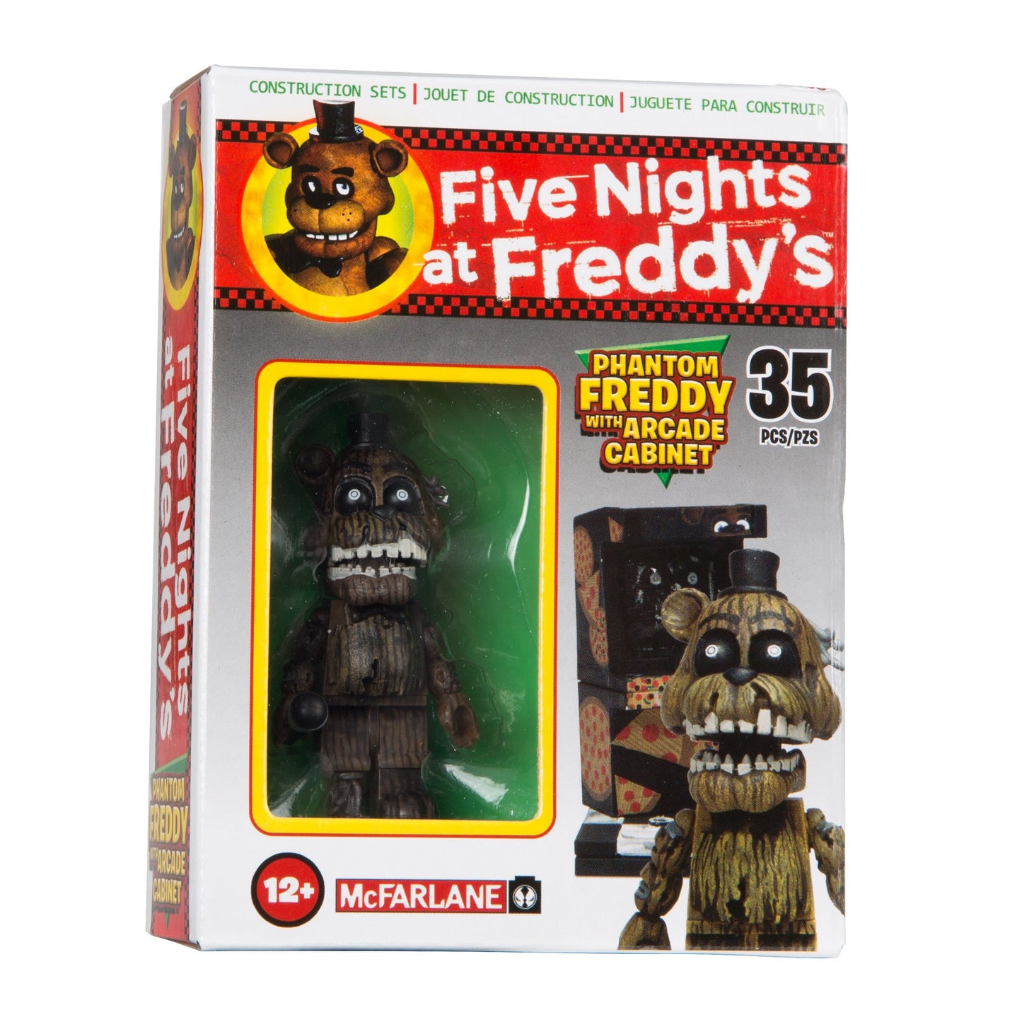 McFarlane Toys Five Nights at Freddy's Micro Arcade Cabinet Construction Set