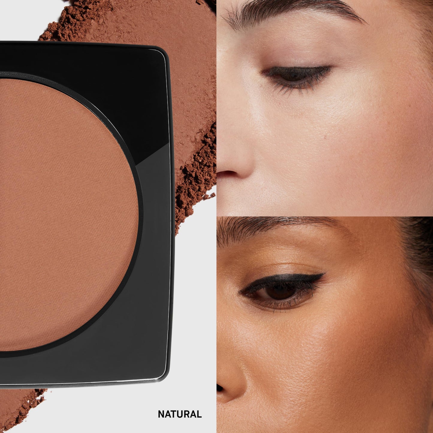 Bobbi Brown Bronzing Powder | Skin-Warming Matte Bronzer Powder for Natural-Looking Warmth, 0.32 Ounce, Natural