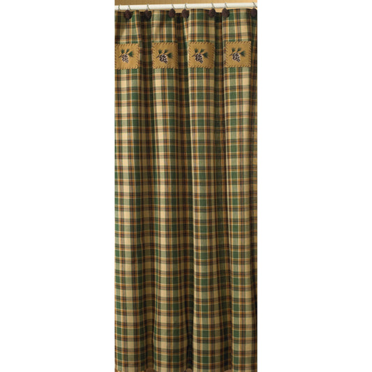 Park Designs Scotch Pine Shower Curtain, 72 x 72