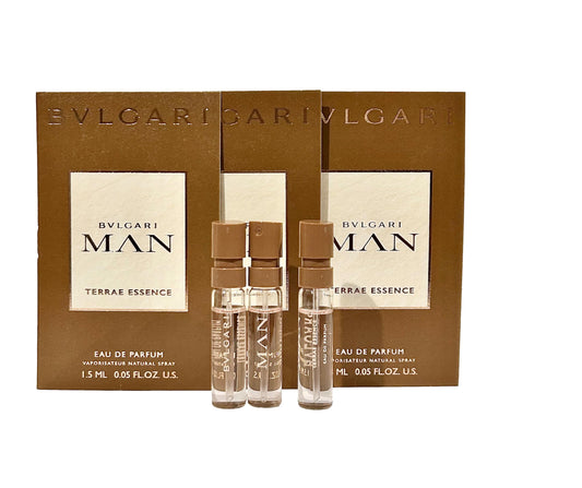 Bvlgari Man Terrae Essence By Bvlgari Eau De Parfum Spray Vial