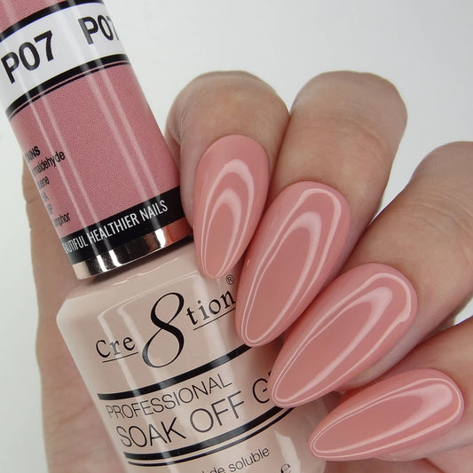 Cre8tion Gel - French Collection 0.5oz - P07 Pink Beauty & Personal Care Cre8tion