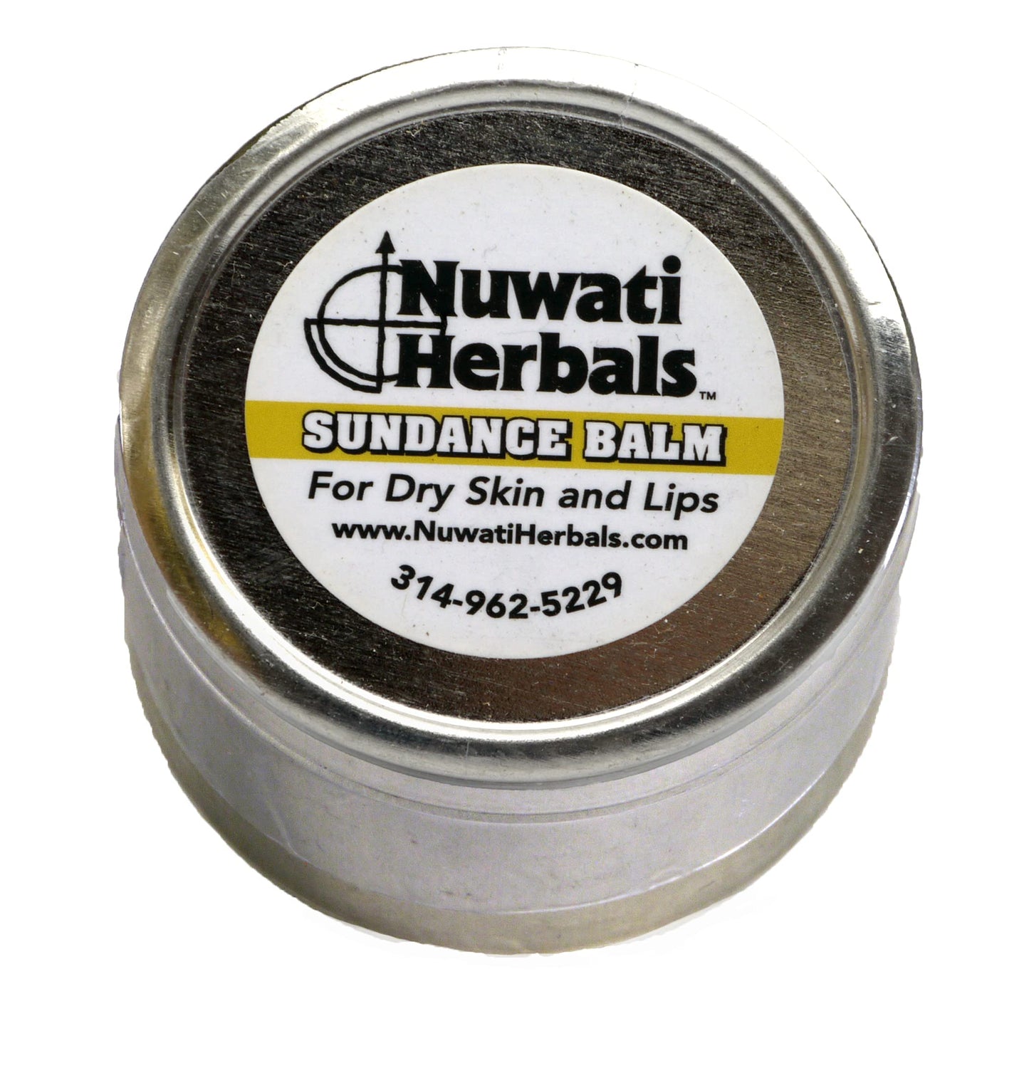 Nuwati Herbals Healing Balm for Severely Dry Skin Sundance Balm - Softens Rough, Dry, Damaged Skin, Lips, and Cuticles - For Elbows, Heels, Hands,