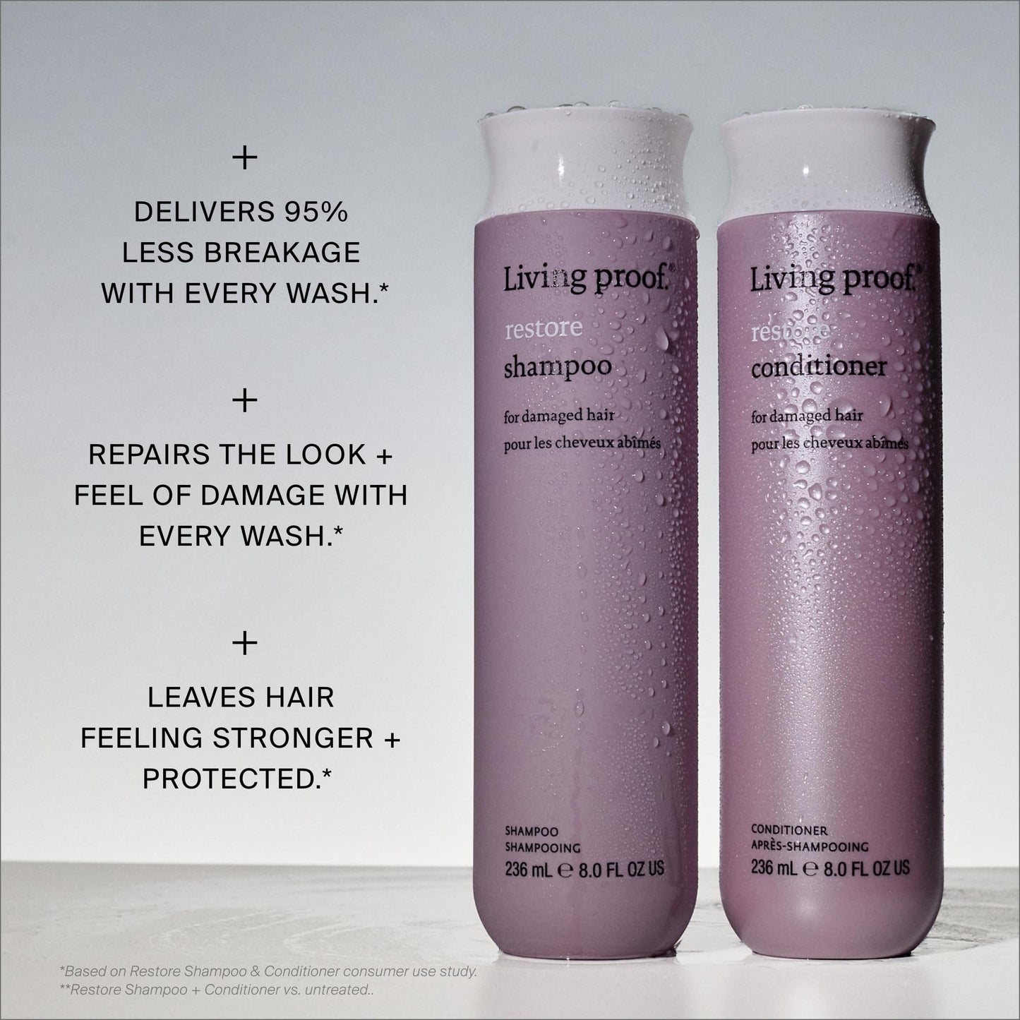 Living Proof Restore Shampoo Repairs & Strengthens, Adds Shine For All Hair Types, 24 oz