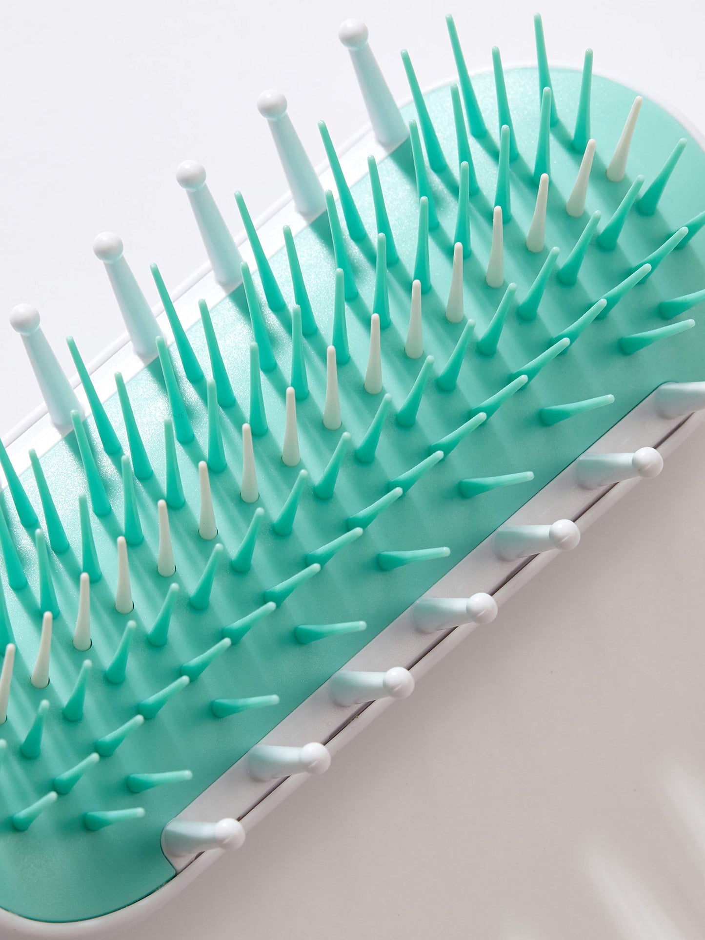 Frida Baby Detangling Hairbrush for Thick or Curly Hair, Toddler Hairbrush, Detangler Brush for Kids, Wide-Tooth Comb & Bristle Combo, Loosens Knots Beauty and Personal Care Frida