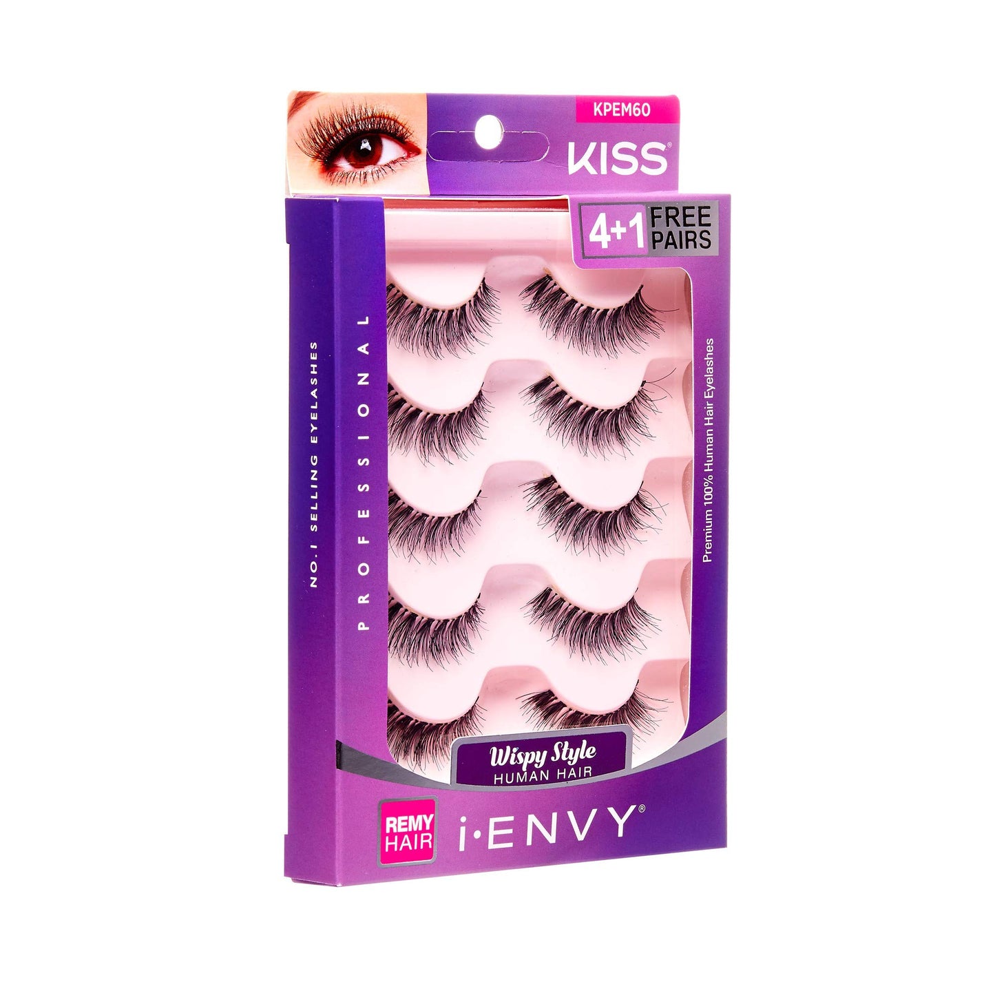 i Envy by Kiss So Wispy 03 Strip Eyelashes Value Pack #KPEM60 (2 PACK)