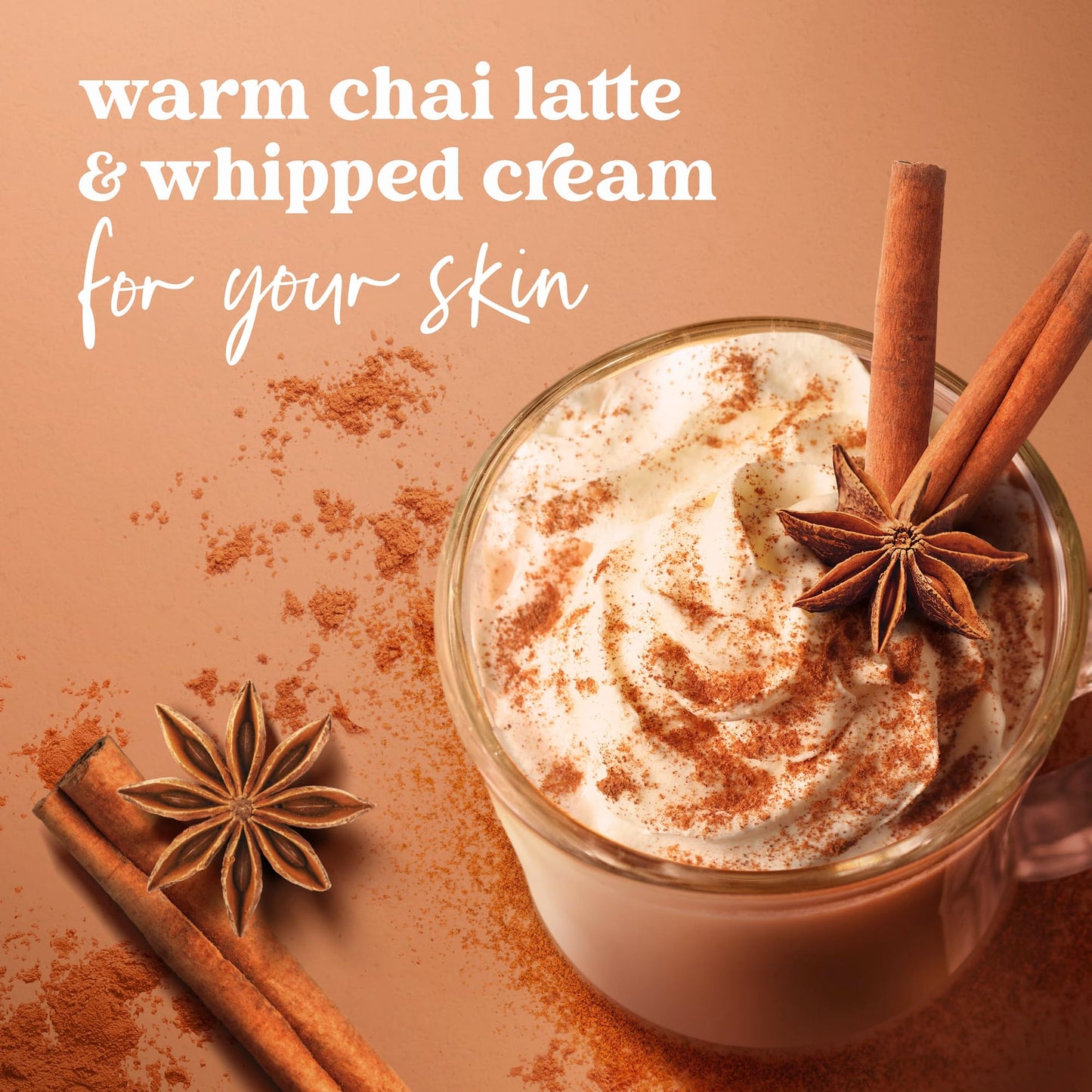 Dove Spiced Chai Latte Liquid Body Wash for Deep Nourishment Holiday Treats Limited Edition, 20 fl oz
