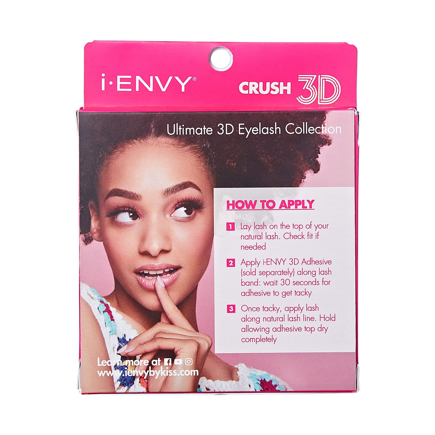 iEnvy False Eyelashes 3 Pairs Fluffy and Natural Multiangle and Volume Faux Mink Lashes (19)