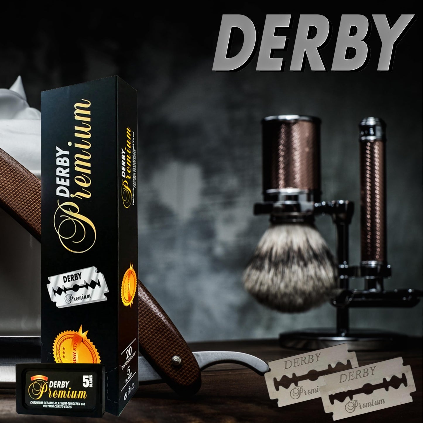 Derby Safety Razor Blades Beauty and Personal Care the shave factory