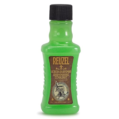 Reuzel Scrub Shampoo, Deeply Cleanses, 3.38 oz