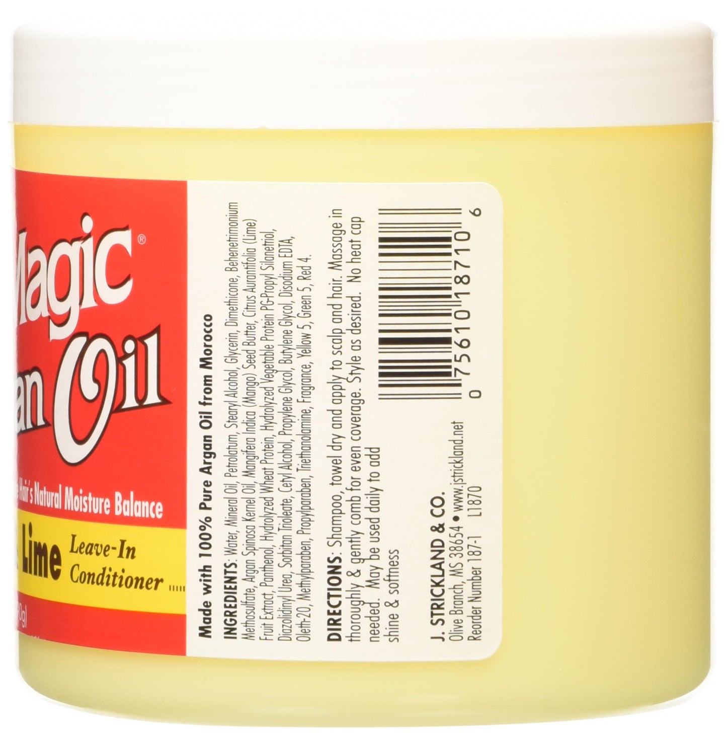 Blue Magic Argan Oil Mango/Lime Leave In Conditioner, 13.75 Ounce for 1 PACK.