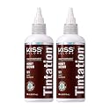 Red by Kiss Tintation Semi-Permanent Hair Color, Aloe Vera Water Based, Argan Oil, Olive Oil, Collagen & Keratin, Long-Lasting Color Dye (Honey Brown