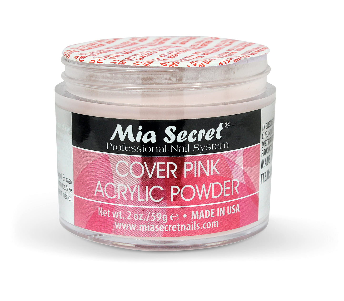 Mia Secret Cover Pink Acrylic Powder - Easy to Apply - 2 Ounce Beauty & Personal Care Mia Secret