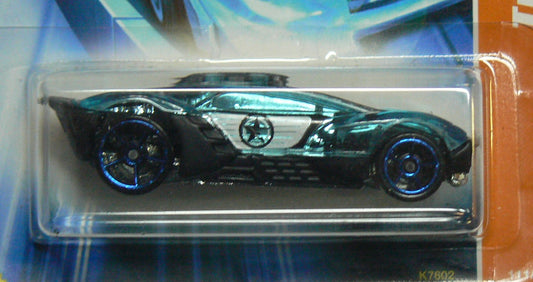 Hot Wheels Track Stars Series #3 Split Decision Black And Blue #2007-111 Collectible Collector Car Mattel