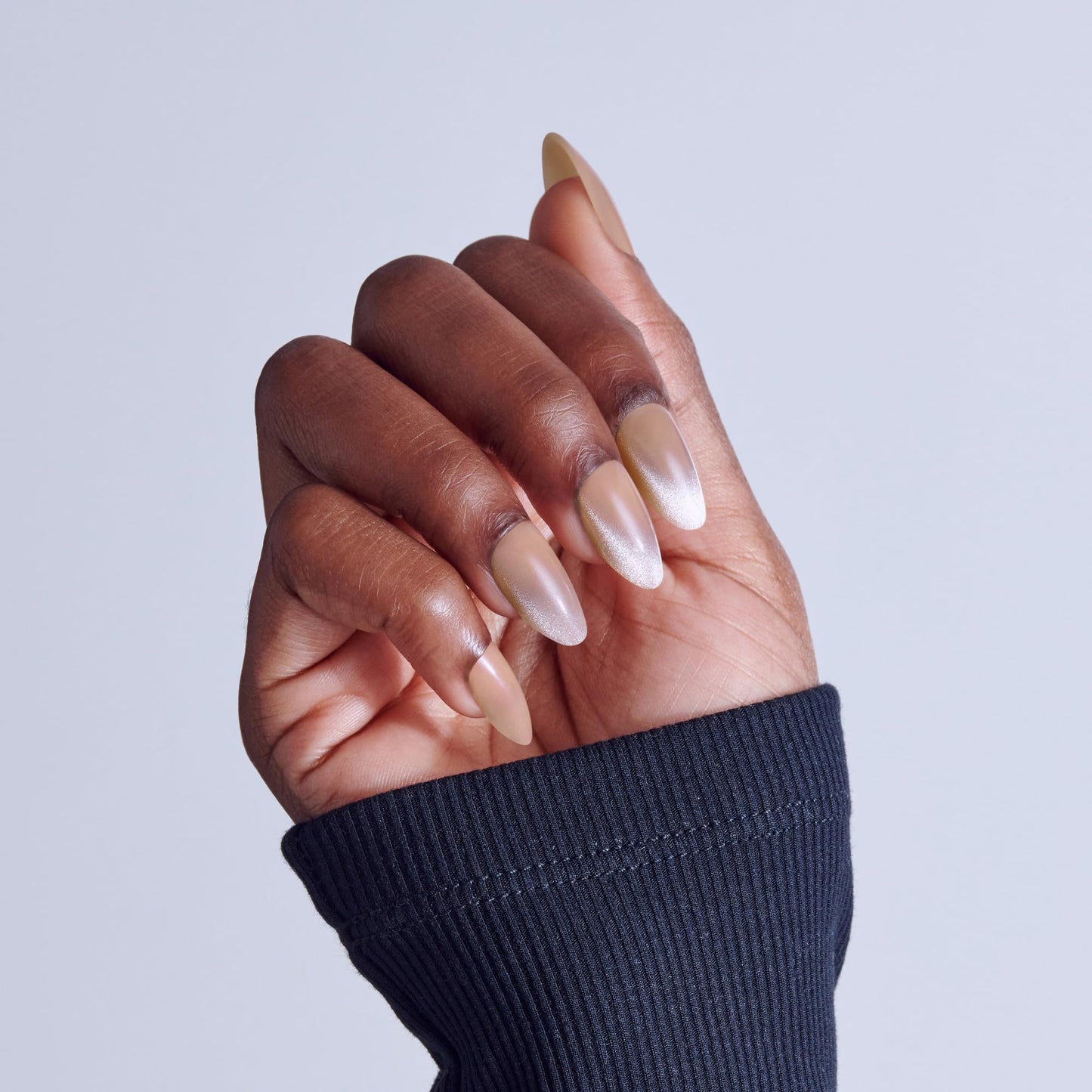 Kiss Core, Press On Nails, Nail glue included, 'Amazon Falls', Beige, Medium Size, Almond Shape, Includes 32 Nails, 2g Glue, 1 Manicure Stick, 1 Mini Beauty & Personal Care KISS