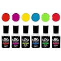 UV-NAILS Gel nail polish cure with UV or LED nail lamp gel polish for nails Set of 6 (LOS ANGELES) Beauty & Personal Care UV-NAILS