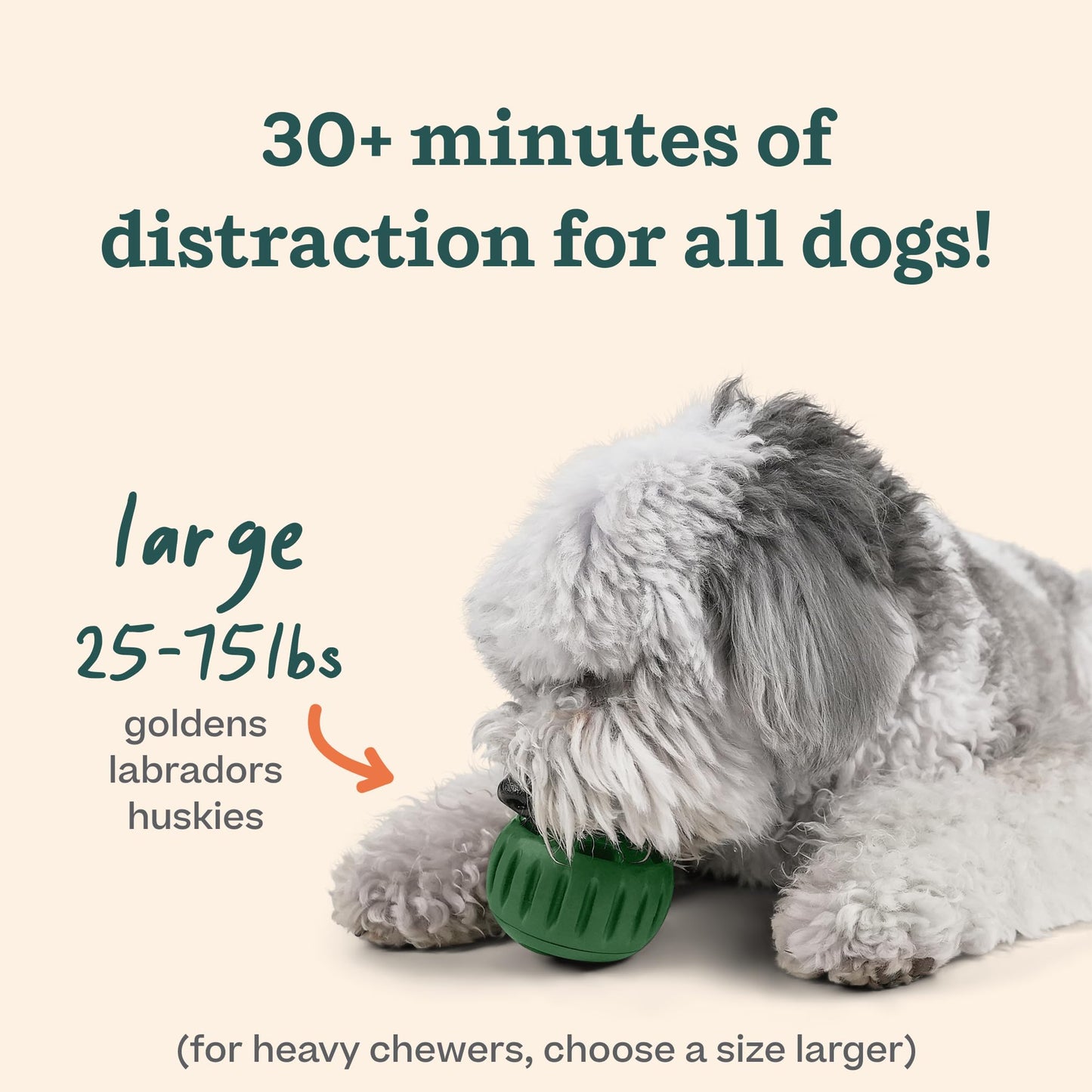WOOF Starter Pack – Interactive Dog Toys, Silicone Treat Molds, Chicken-Flavored Healthy Treats, Pupsicle Enrichment Toy for Large Dogs (25–75 lbs)