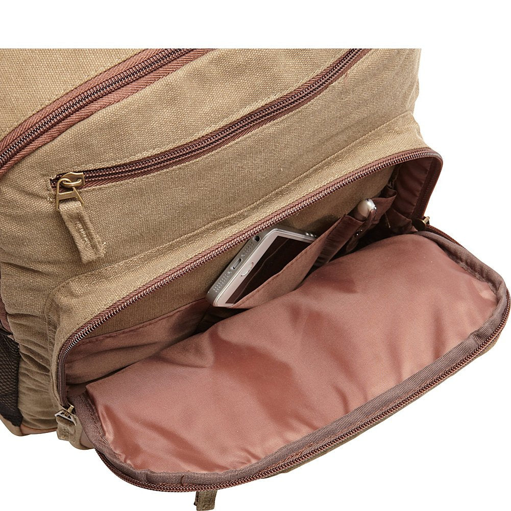 Bellino Tahoe Backpack Color: Tan