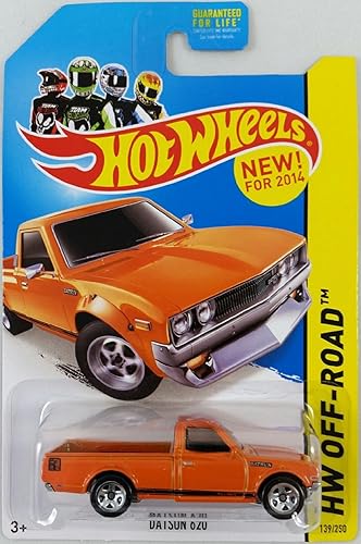 Hot Wheels 2014 HW Off-Road Datsun 620 139/250, Orange
