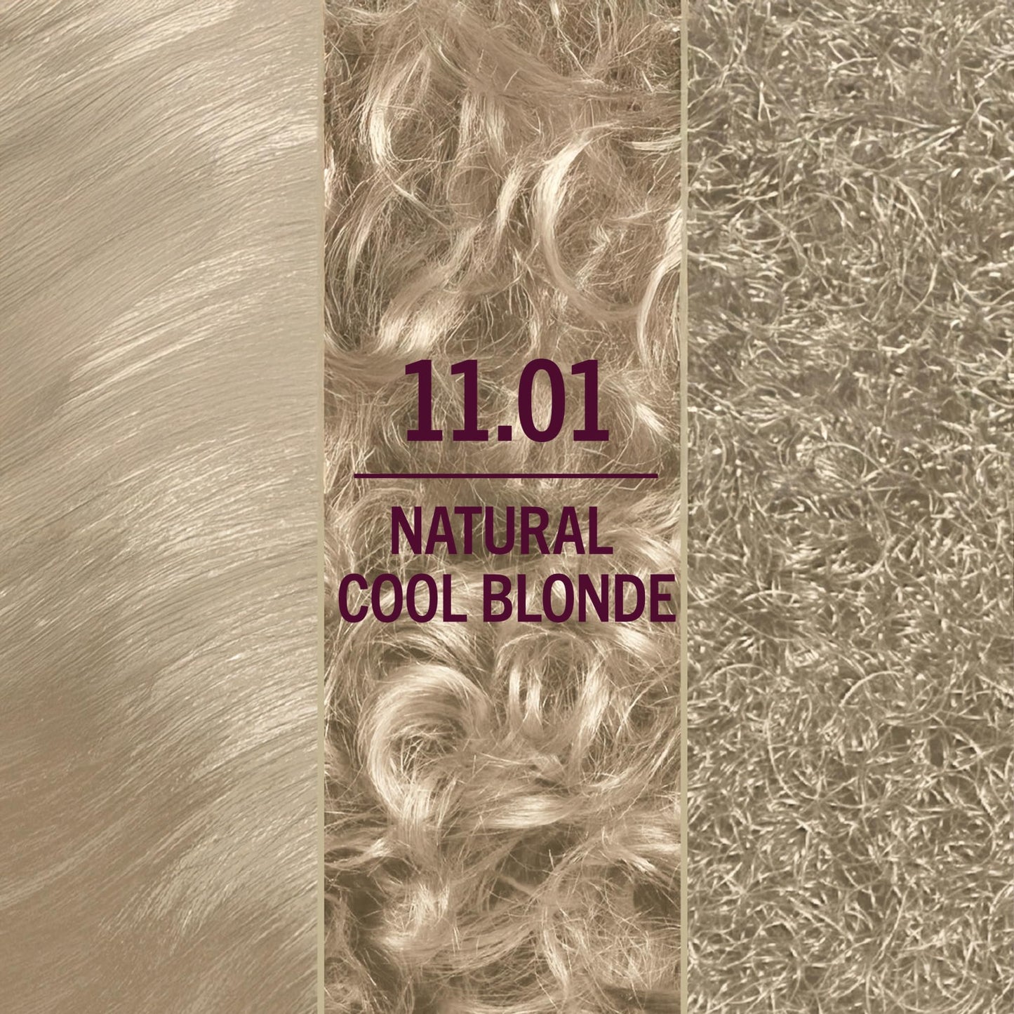 Schwarzkopf Keratin Blonde Hair Dye, 11.01 High Lift Natural Cool Blonde, Professional Quality Permanent Hair Color, Bond Enforcing System, Pre-Color
