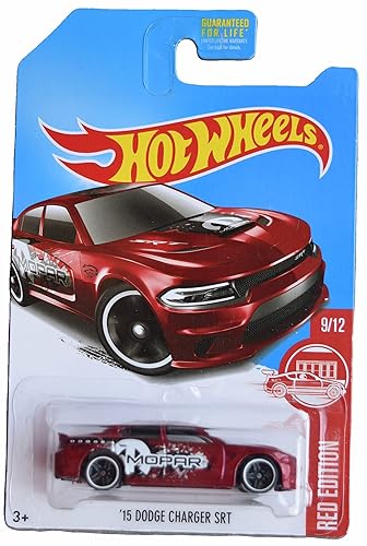 Hot Wheels '15 Dodge Charger SRT, Red Edition 9/12