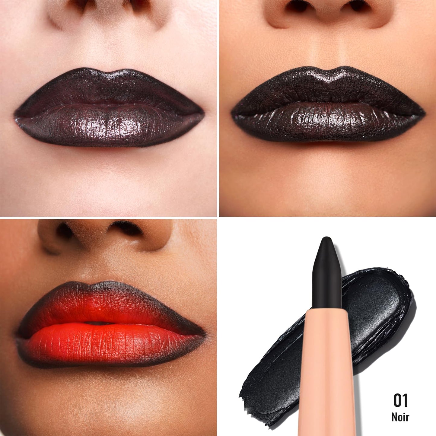 Oulac Lipstick & Lipliner Set 3PCS High Impact Lipcolor with Moisturizing Formula, Vegan Beauty, Full-Coverage Lip Color, Gift Lipstick for Women Beauty and Personal Care Oulac