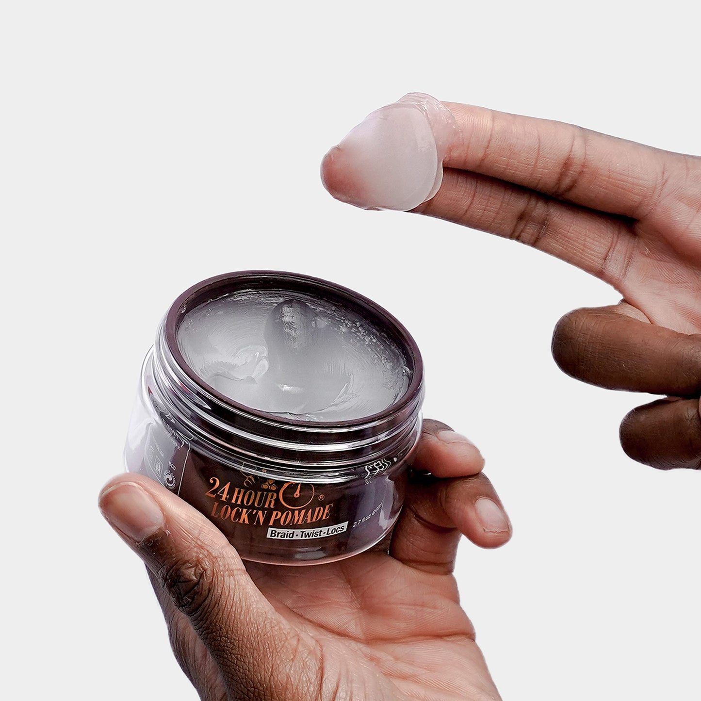 EBIN NEW YORK 24 HOUR LOCK'N POMADE Braid Formula, Honey & Bee’s, 8.25 Oz | Great for Braiding, Twisting, Edges, No Residue, No Flaking, Extreme Firm