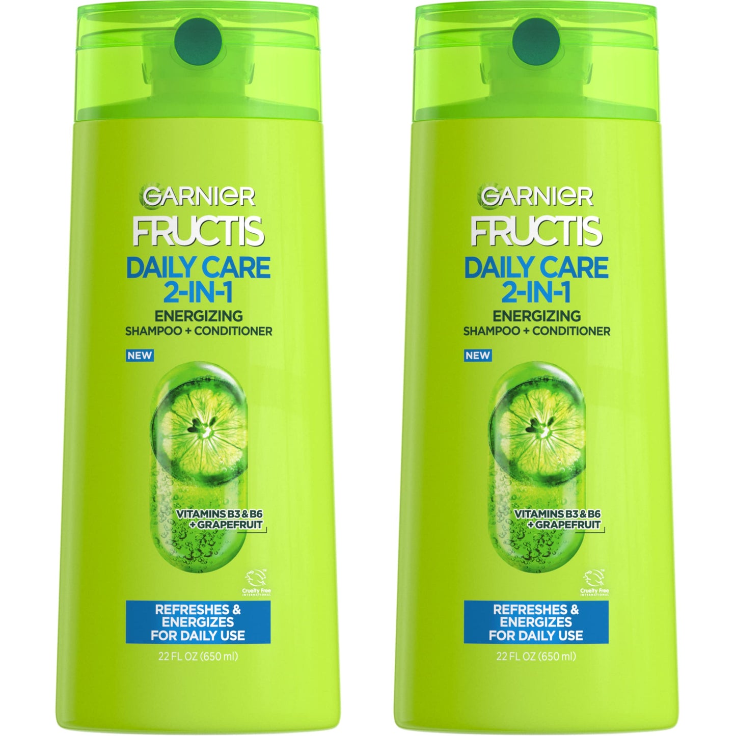 Garnier Fructis Fortifying 2-in-1 Shampoo and Conditioner for Stronger-Looking Hair with Touchable Softness, Daily Hair Care for Men and Women, Vegan Beauty and Personal Care Garnier Default Title