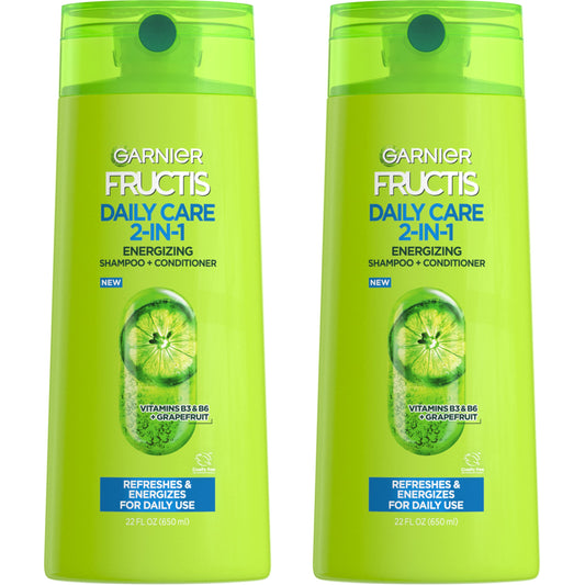Garnier Fructis Fortifying 2-in-1 Shampoo and Conditioner for Stronger-Looking Hair with Touchable Softness, Daily Hair Care for Men and Women, Vegan Beauty and Personal Care Garnier Default Title