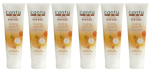 Cantu Care For Kids Styling Custard 8 Ounce Tube (Pack of 6)
