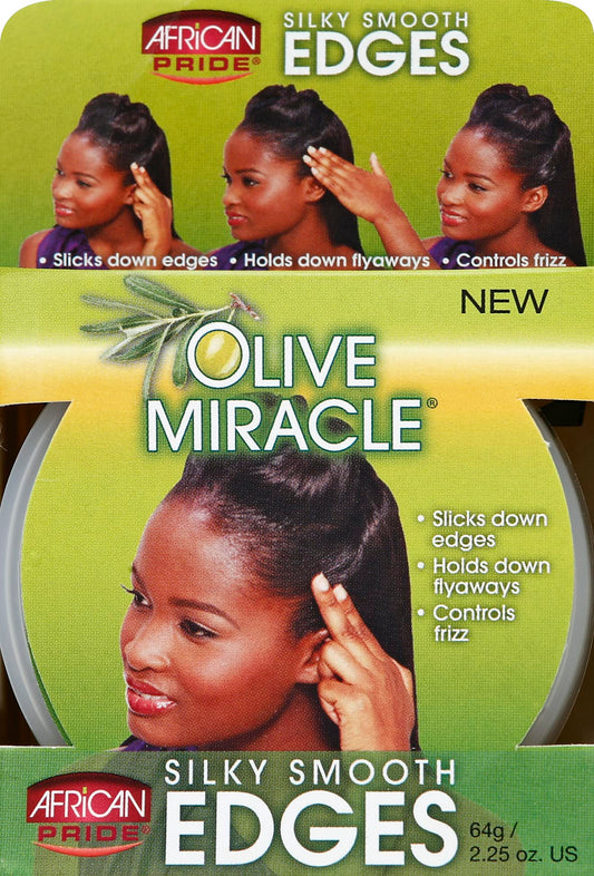 African Pride Olive Miracle Silky Smooth Edges