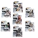 Hot Wheels Star Wars Studio Character Cars - Complete 7‑Pack (HHB74‑956H) | Luke, Darth Vader, Chewbacca, Mandalorian, Boba Fett, Princess Leia…