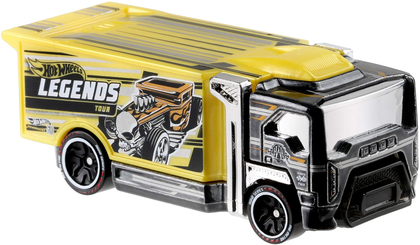 Hot Wheels id Vehicle HiWay Hauler 3.0 with Embedded NFC Chip, Uniquely Identifiable, 1:64 Scale, for Kids Ages 8 Years and Older