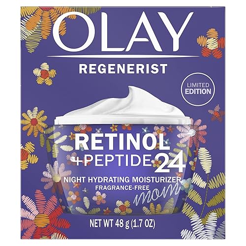 Olay Regenerist Retinol 24 Night Facial Moisturizer, Anti-Aging Night Cream Limited Edition, 1.7 fl oz
