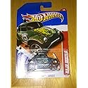 HOT WHEELS 2011 THRILL RACERS JUNGLE 4/6 TEAL GREEN BAJA BEETLE 214/244