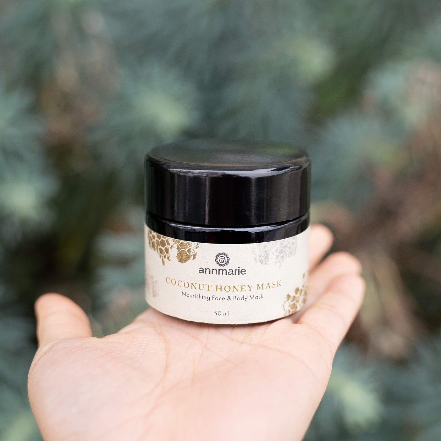 Annmarie Skin Care Coconut Honey Mask - With Extra Virgin Coconut Oil & Mountain Wildflower Honey, Moisturizing & Exfoliating Mask for Dull, Dry