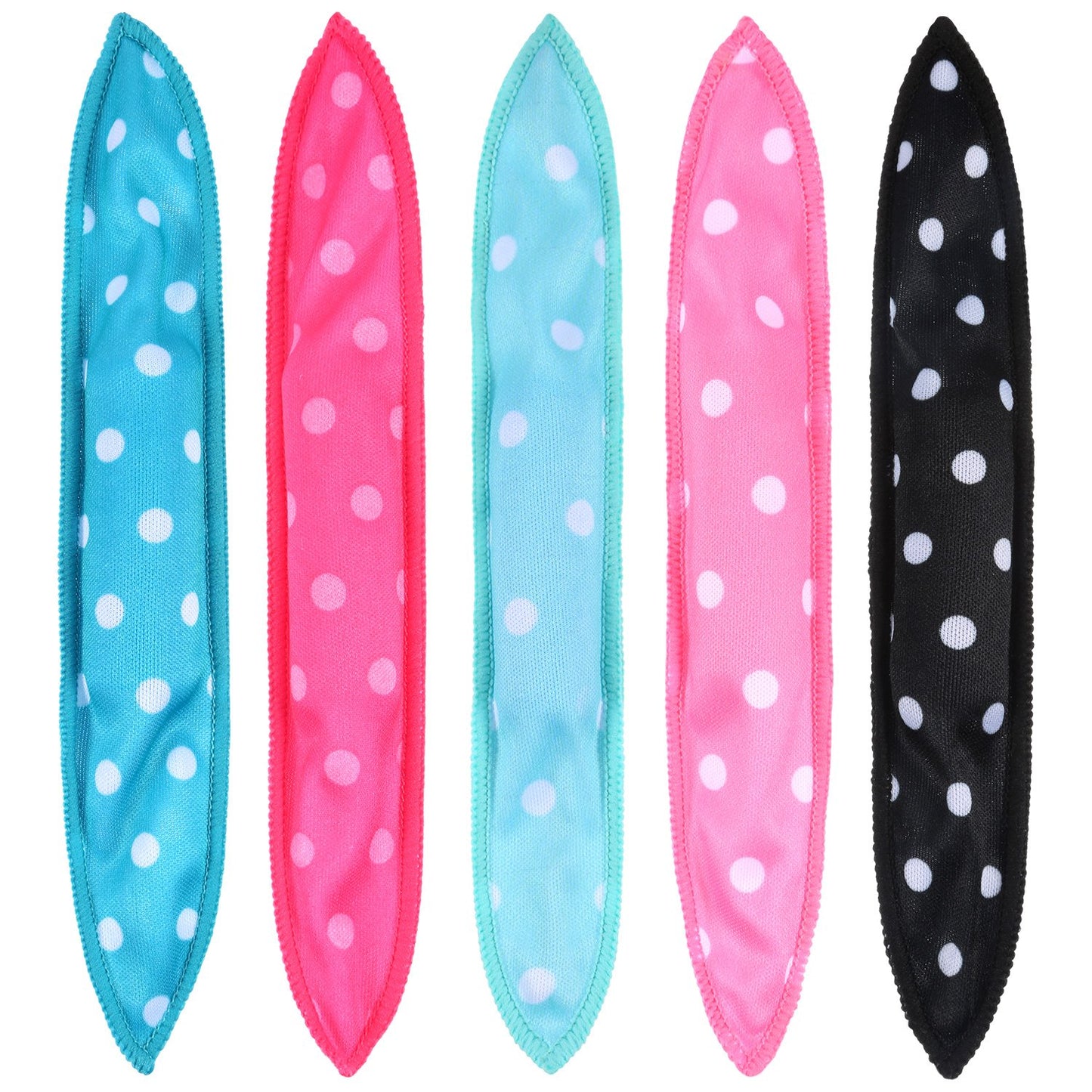 Bememo 40 Pieces Soft Curlers Hair Rollers Overnight Heatless Pillow Rollers for Hair Satin Sponge Curlers to Sleep in No Heat for Long Short Styling