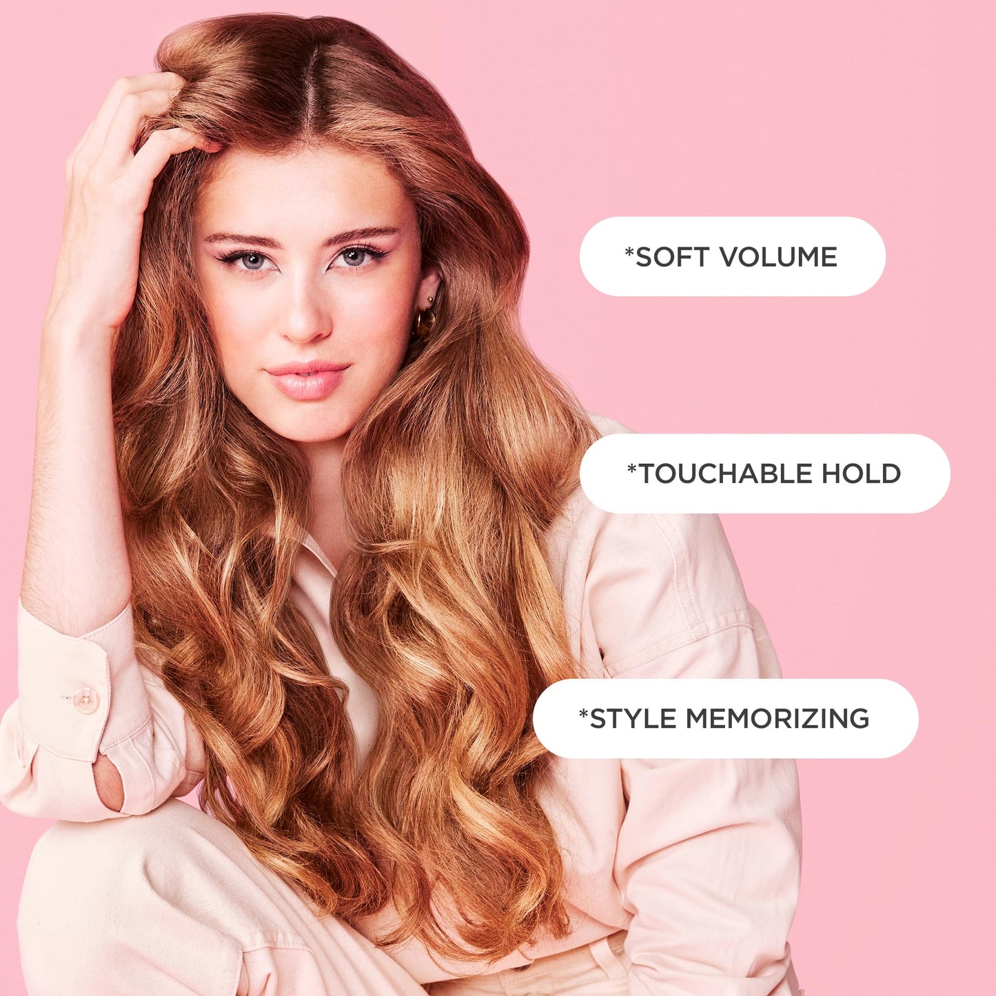 Cake Beauty Hairspray, The Hold Out - For Brushable, Touchable, Flexible Hold- Multi Tasking Styler- Vitamin E & Abyssinian Oil - For All Hair Types