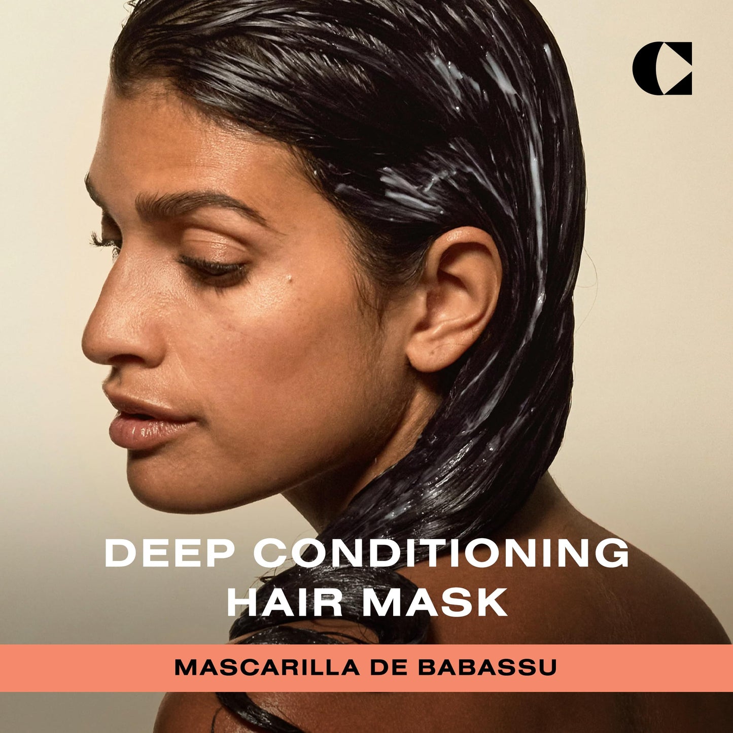 Ceremonia Mascarilla de Babassu Oil and Cupuaçu Butter Deep Conditioning Hair Mask, 7.8 Fl Oz | 230 mL