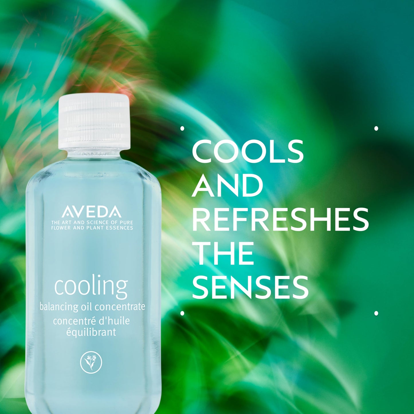 Aveda Cooling Balancing Oil Concentrate | Massage Into Sore, Achy Muscles | with Certified Organic Peppermint, Blue Chamomile | Naturally Derived*