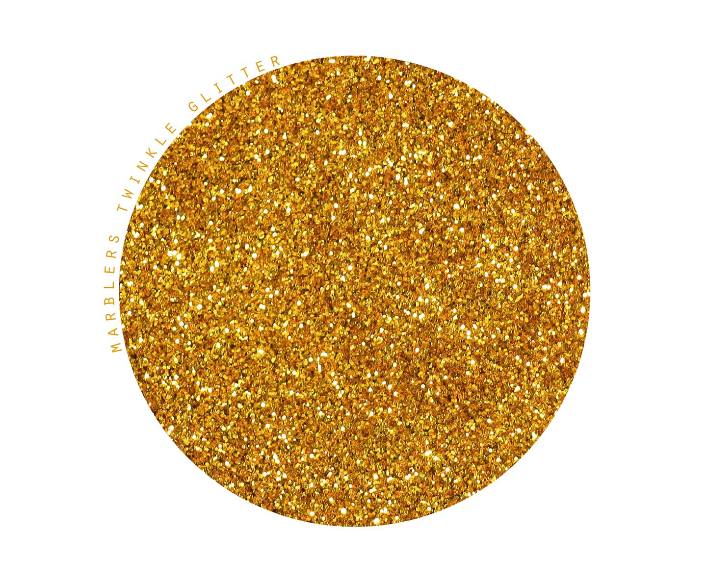 MARBLERS Twinkle Glitter [Honey Gold] 1.5oz (42g) | Fine | Non-Toxic, Vegan, Cruelty-Free | Face, Body, Eyeshadow, Hair, Festival, Party Makeup | Nail