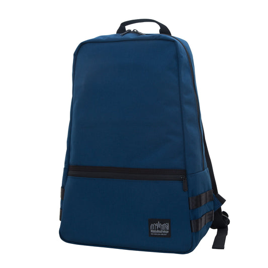 Manhattan Portage Skillman Backpack With Padded Laptop Sleeve In 1000D Cordura For Work College (Navy)