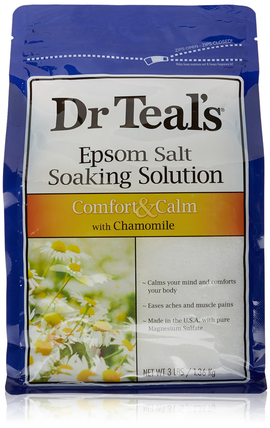 Dr Teal's Epsom Salt Soaking Solution, Chamomile, 48 Ounce Beauty and Personal Care Dr Teal's