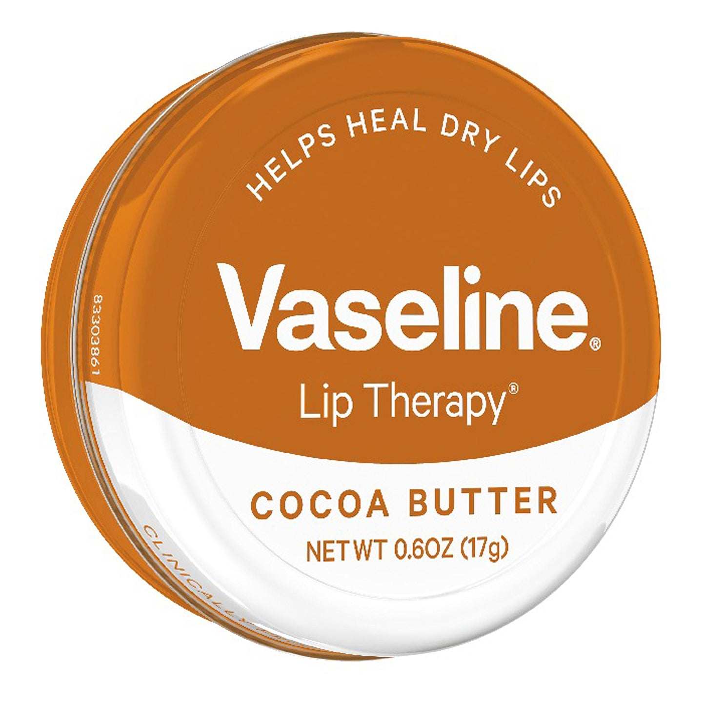 Vaseline Lip Therapy Lip Balm Tin, Cocoa Butter, 0.6 oz
