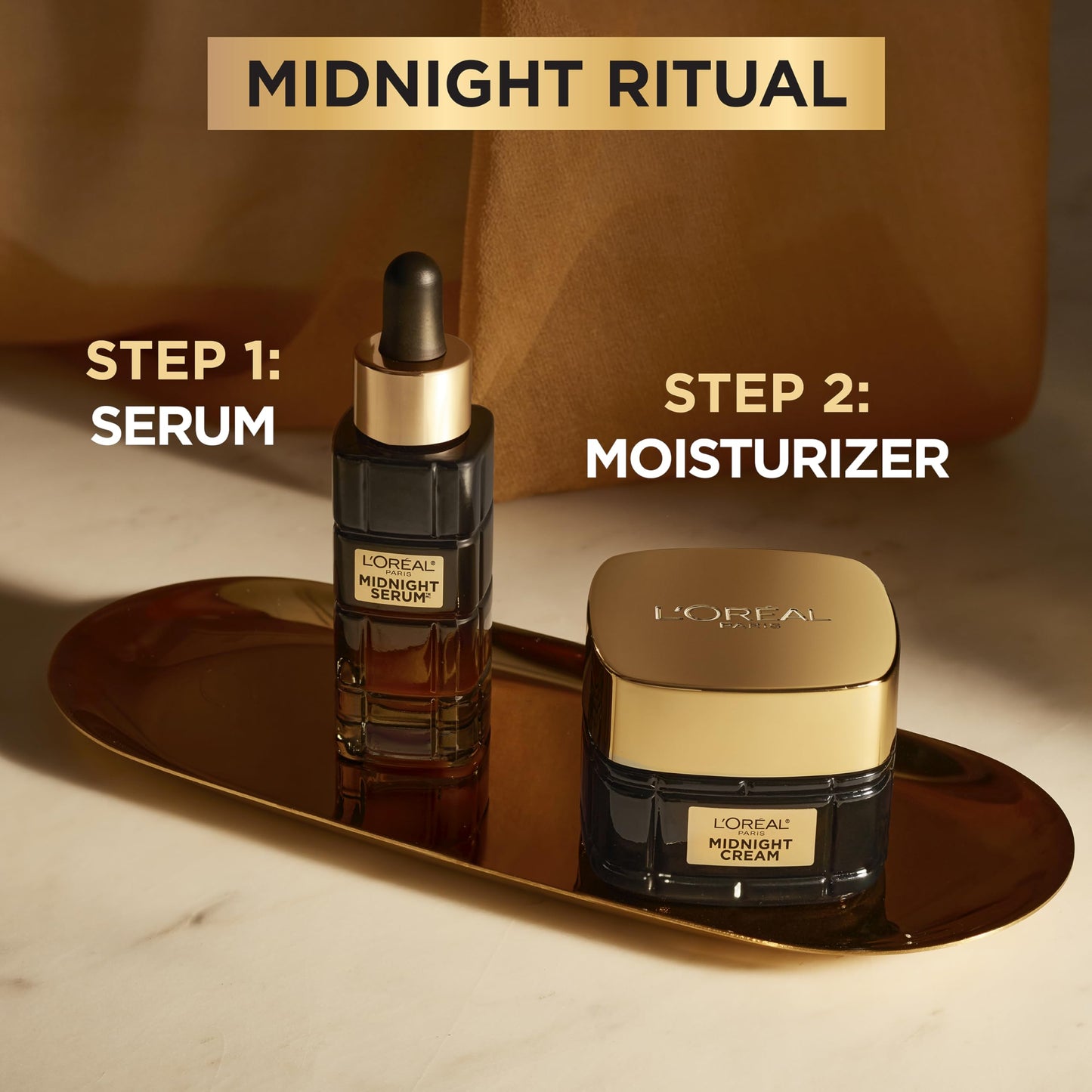 L'Oreal Paris Age Perfect Anti-Aging Midnight Face Cream, Fragrance-Free Face Moisturizer with Shea Butter and Antioxidants to Reduce Wrinkles